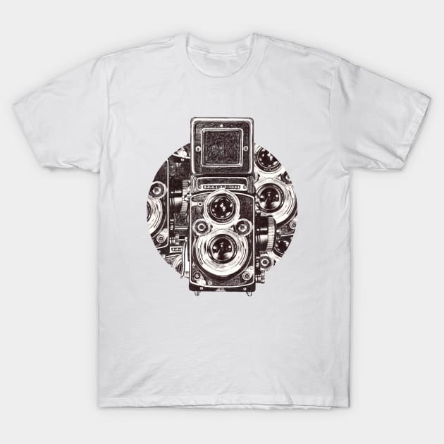 Classic Camera T-Shirt by Brayanamis